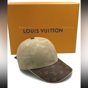 Authentic Louis Vuitton Cap Ou Pas Hat Monogram Beige Size Large LV BRAND NEW